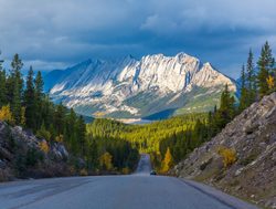 Jasper National Park scenic park road