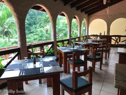 20210207002414 Dine with a view over the pool and rainforest