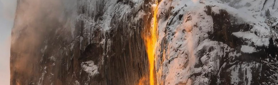 Featured image for Yosemite's Firefall Shining Brightly in February