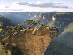 Blue Mountains National Park panoramic view