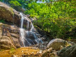Bukhansan National Park waterfall