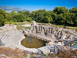 Butrint National Park amphitheater