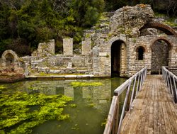 Butrint National Park ruins