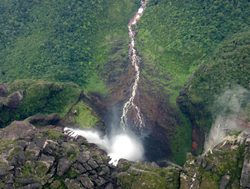 Canaima National Park aerial of Angel Falls