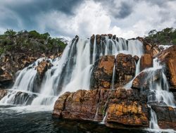 20220717123705 Carioquinhas waterfall in Chapada dos Veadeiros