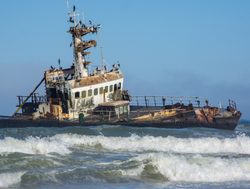 Dorob National Park ship wrecked