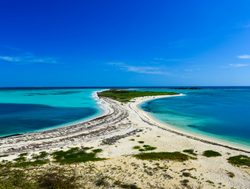 Sandy peninsula in the Dry Tortugas