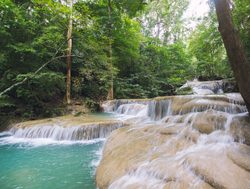 Erawan Naitonal Park tiered cascades