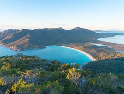 Freycinet National Park aerial view