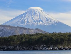 Fuj Hakone Izu National Park Mt Fuji with snow cap