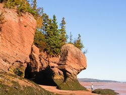 Fundy National Park hope well rock