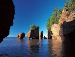 Noramérica Canadá Nuevo Brunswick Fundy Parque Nacional Horquillas