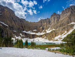 Glacier National Park Canada rugged mountains