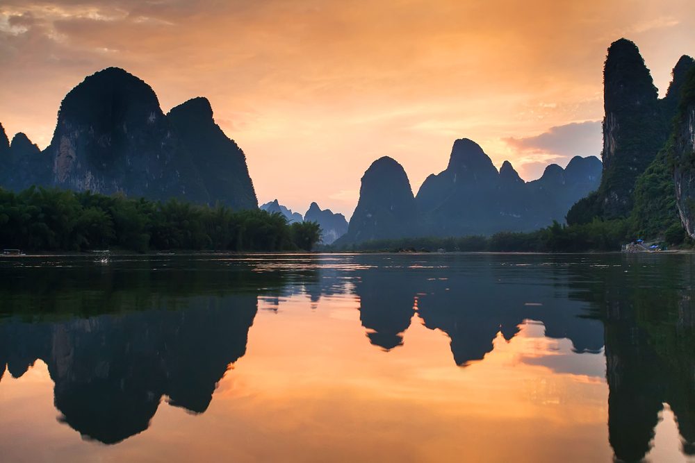 Guilin National Park, China  Guilin, National parks, River