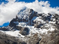 Nev Churup summit in Huascaran National Park