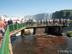 Observation on Brazilian side of Iguacu Falls