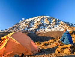 Mount Kilimanjaro National Park tents at Kibo_741748669