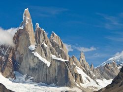 Los Glaciares National Park jagged peaks of Cerro Torre