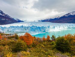 Los Glaciares National Park panoramic of Perito Morena Glacier