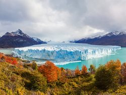 Los Glaciares National Park perito moreno glacier panoramic view