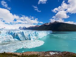 Los Glaciares National Park terminus point for Perito Moreno glacier