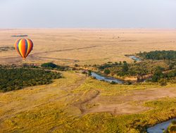 Masaii Mara ballooning