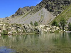 Mercantour National Park mountain vens lake