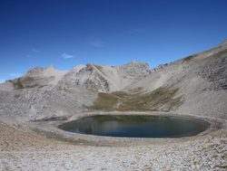 Mercantour National Park round lakes