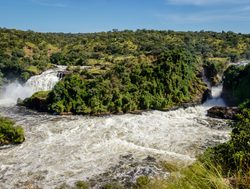 Murchison Falls National Park view of both falls