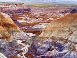 Colors in Petrified Forest National Park