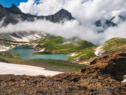 Pyrenees National Park mountain lake