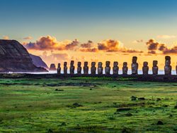 20211220225203 Sun setting in Rapa Nui National Park