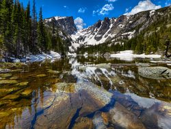 Rocky Mountain National Park dream lake