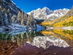 Rocky Mountain National Park maroon bells