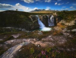 Rondane National Park waterfall