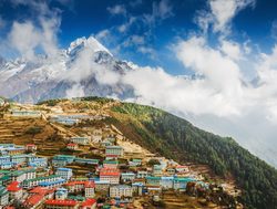 Sagarmatha National Park base camp for Everest