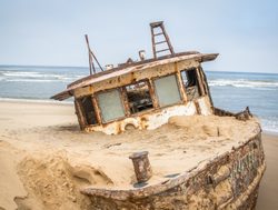 Skeleton Coast National Park shipwreck