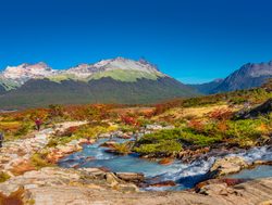 Tierra del Fuego National Park scenic mountain landscape