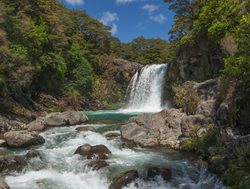 Tongariro National Park waterfall