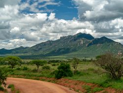 Tsavo West National Park landscape