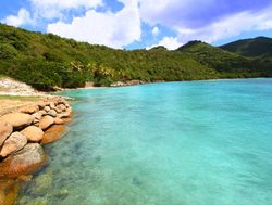 Virgin Island National Park blue waters