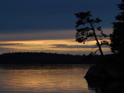 Voyageurs National Park lake namakan sunset