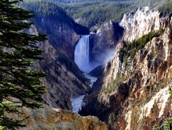 Yellowstone National Park Yellowstone falls