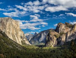 Yosemite National Park valley